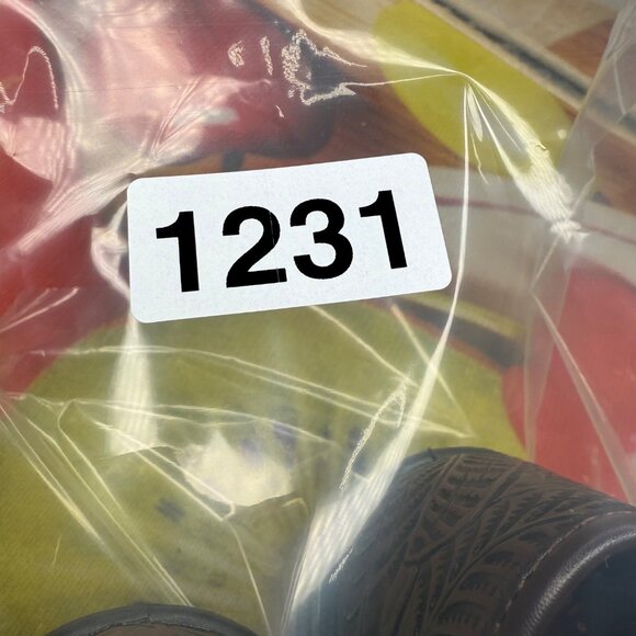 Brown Embossed Slip-On Shoes By Easy Works 9M Stress Reducing & Slip Resistant - Picture 7 of 7